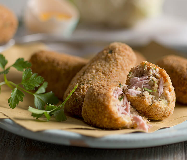 Tuna and Cauliflower Croquettes