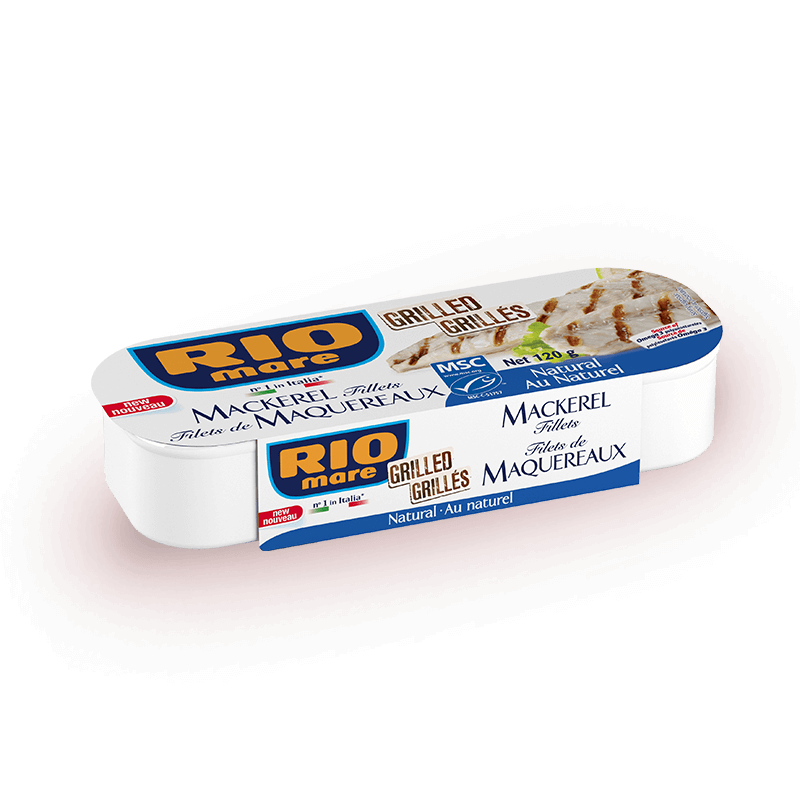 Grilled Mackerel Fillets in Water