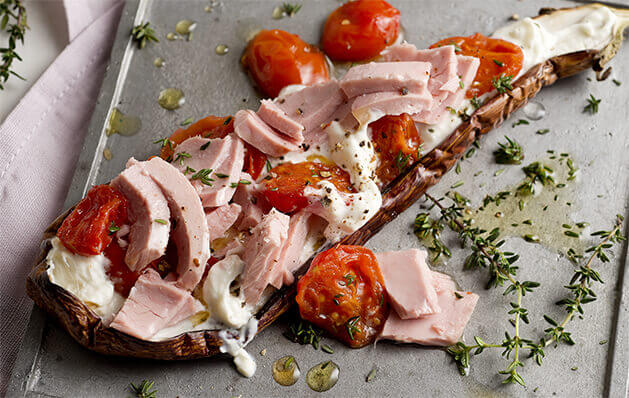 Tuna and salmon pâté canapes