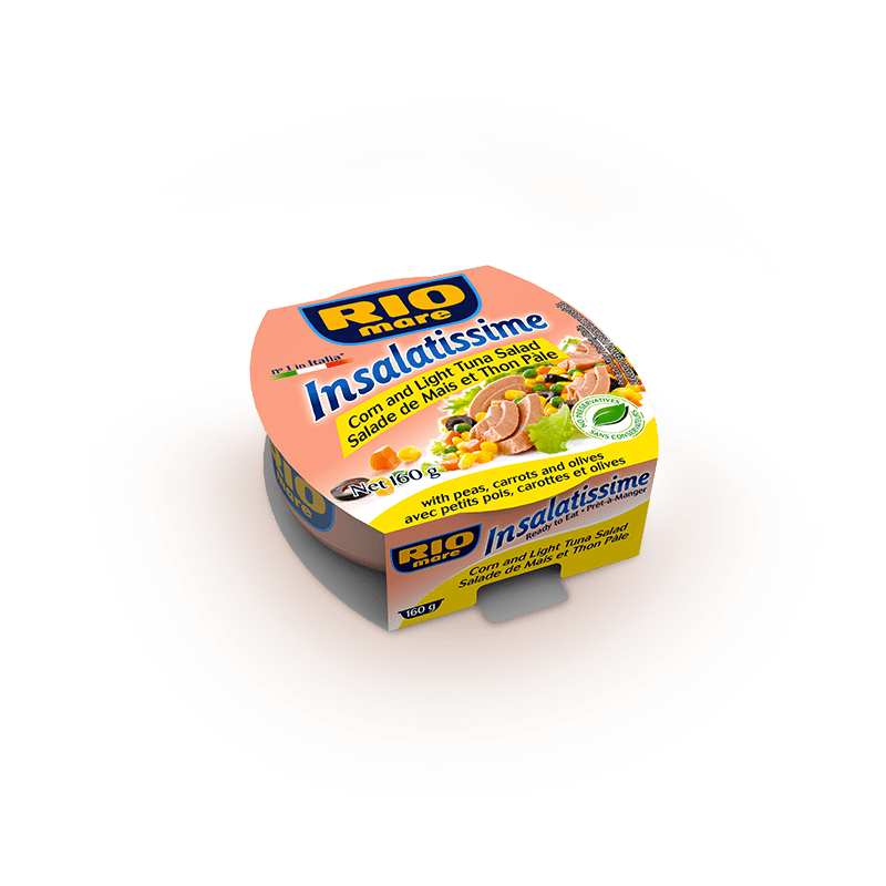 Insalatissime Salade de maïs et Thon pâle
