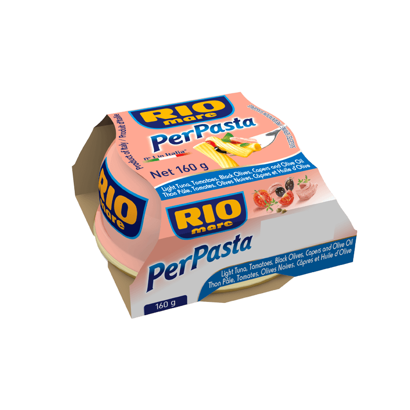 PerPasta Tuna in olive oil with puttanesca