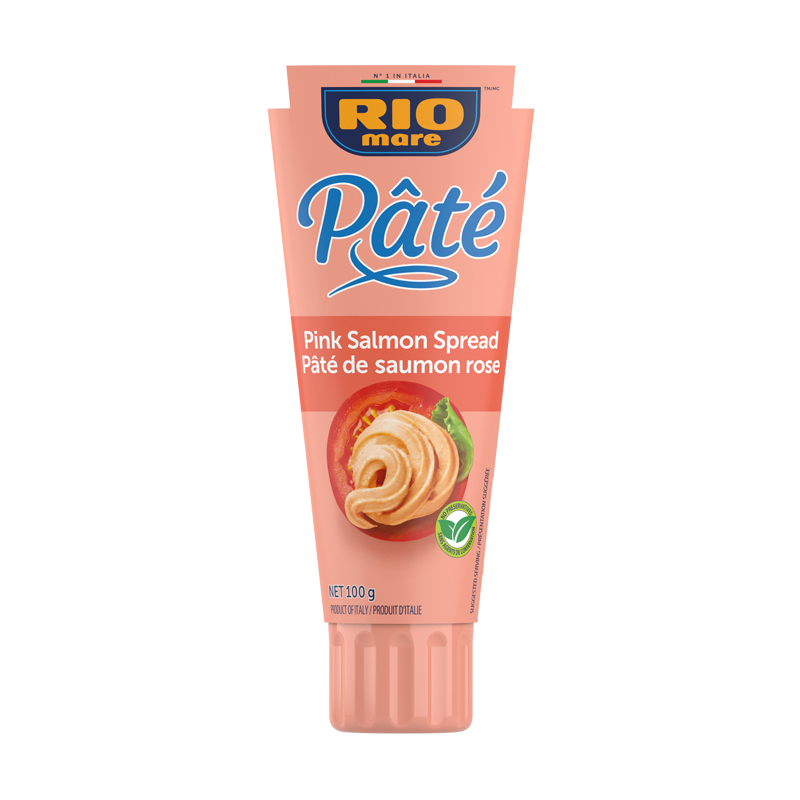 Mini wrap with Rio Mare Pâté Pink Salmon