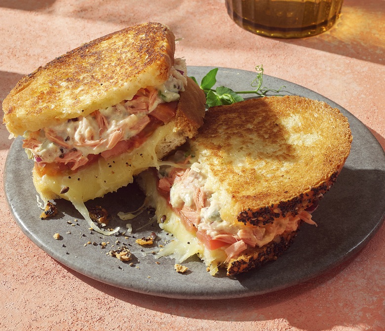 Sandwich au thon fondu